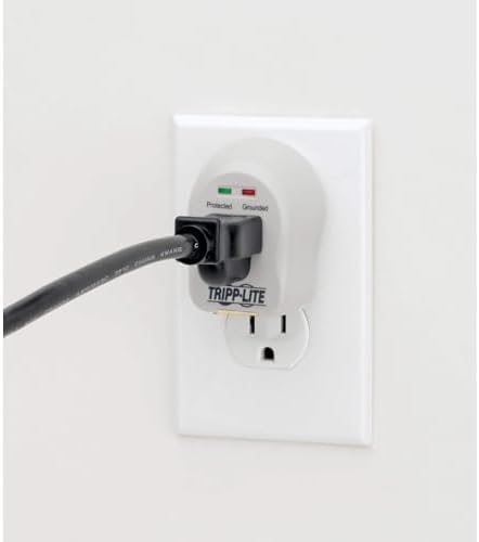 Tripp Lite 1 Outlet Surge Protector Power Strip SPIKECUBE