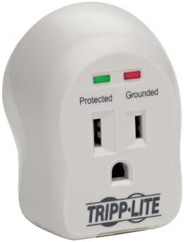 Tripp Lite 1 Outlet Surge Protector Power Strip SPIKECUBE