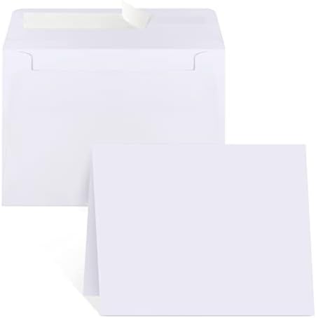 Joyberg 4x6 Blank Cards and Envelopes 30 Pack for All Occasions