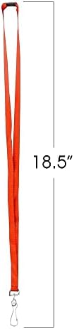 ArtCreativity Kids Lanyards Set of 20 185 Inches Long