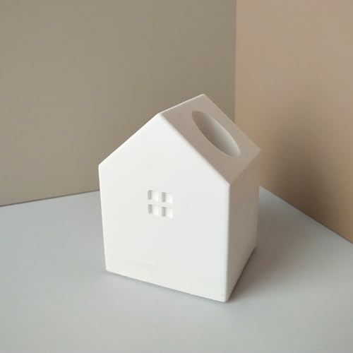 House Shape Candle Holder Silicone Mold for Resin Art