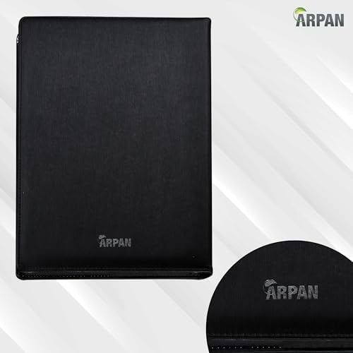 Professional Presentation Display Book with 24 Pockets Black