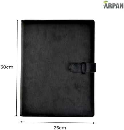 A4 Professional Display Book with 36 Pockets and Closure Belt