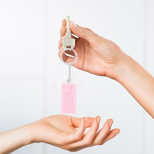 GALPADA Keyboard Mouse Keychain Bag Charm
