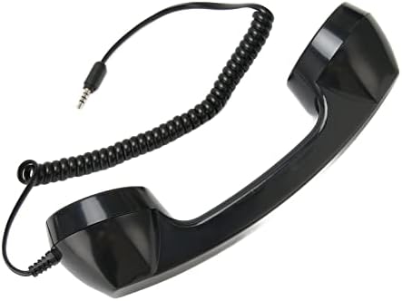 Retro Telephone Handset with Volume Control and 35mm Plug
