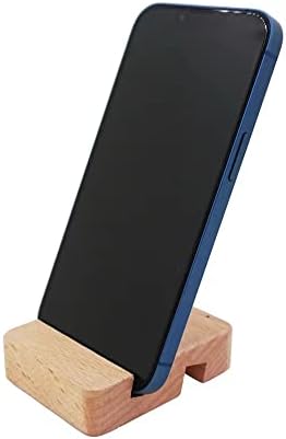 Wooden Laptop Stand with Phone Holder Foldable and Adjustable