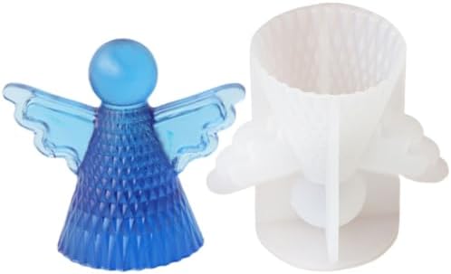 Angelic Shaped Sturdy Silicone Mold Set for Candle and Resin Crafts