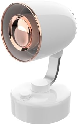 MrYoung Quiet Desk Fan - 4-Speed USB-C Rechargeable with 150 Oscillation