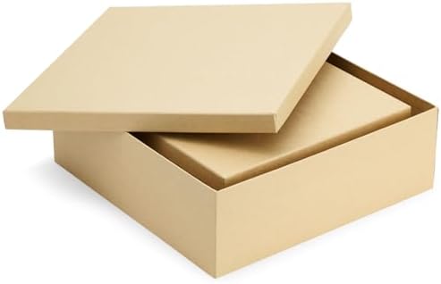 6-Pack Square Nested Gift Boxes with Lids