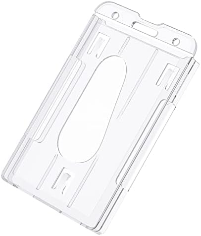 Pawfly 2 Card Vertical Badge Holder with Thumb Slot