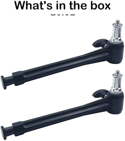 6 Inch Extension Arm with Spigot - 2 Pack for Super Clamp