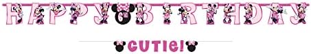 Minnie Mouse Forever Black Pink Personalized Letter Banner Kit
