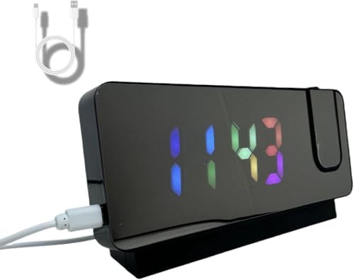 HD 4K Hidden Clock Camera with Color Projection