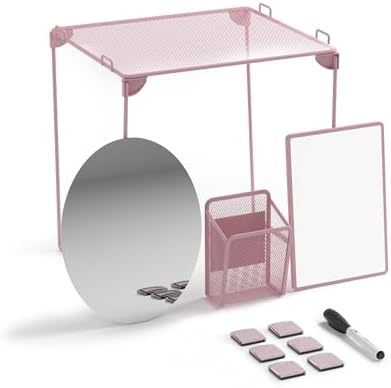 U Brands Locker Organizer Kit Blush 11-Piece