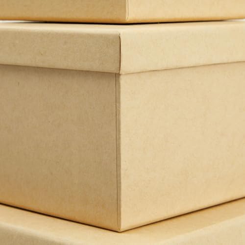6-Pack Square Nested Gift Boxes with Lids
