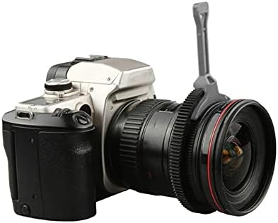 Tbest Adjustable Zoom Follow Focus Lever with Gear Ring for DSLR Cameras