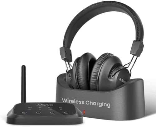 Avantree HT5009 Plus - Wireless Headphones for TV Watching