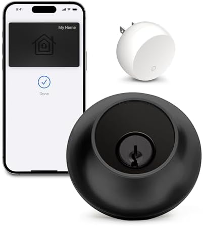 Level Lock WiFi Deadbolt Smart Lock - Matte Black