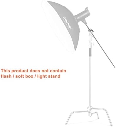 Soonpho 50 Inch Extension Grip Crossbar Arm for C Stand