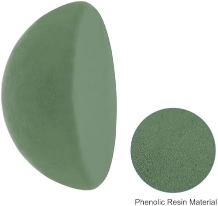 PATIKIL Green Floral Foam 8Pack 35 Inch Half Round Ball