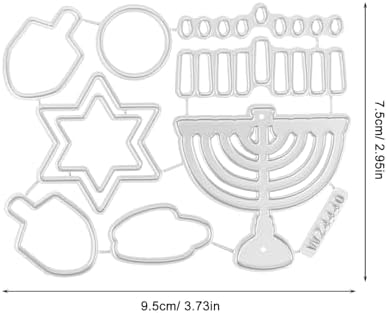 Hanukkah Metal Cutting Dies for DIY Crafts