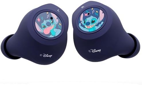 Disney Lilo and Stitch Bluetooth Earbuds with 30 Hours Playtime
