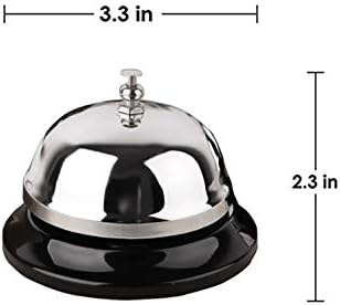 HeeYaa Call Bell 2 Packs 33 Inch Metal Anti-Rust