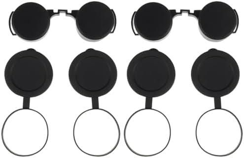 Homoyoyo 6Pcs Rubber Lens Caps Set for Binoculars and Telescopes
