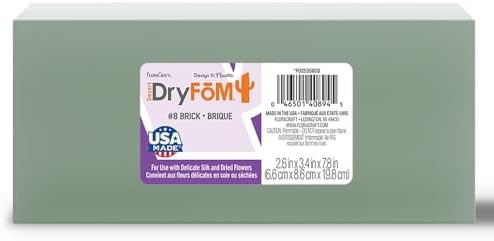 FloraCraft Floral Desert Dry Foam Brick Green