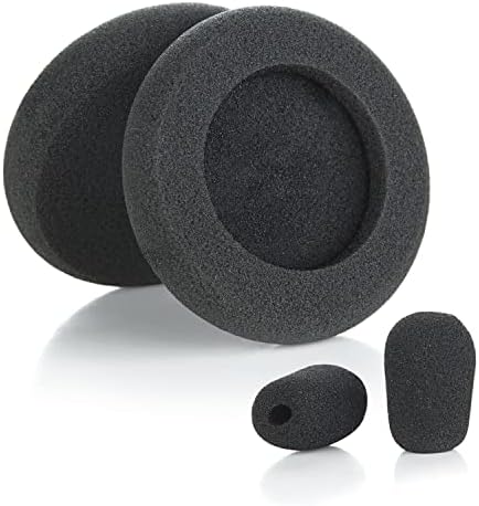 Headphone Earpads Replacement Foam Cushions for VXI BlueParrott B250-XTS Headset