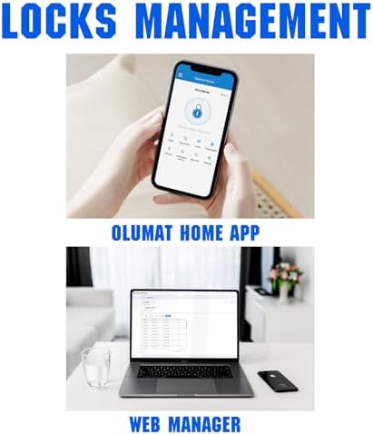 8-in-1 Smart Door Lock with Biometric Fingerprint Keypad