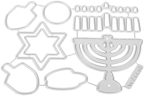 Hanukkah Metal Cutting Dies for DIY Crafts