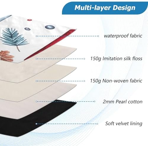 Qilmy Shockproof Laptop Sleeve with 5-Layer Protection