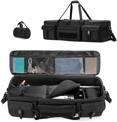 HODRANT 40 Inch Telescope Travel Bag with Soft Pads and Fixed Buckles