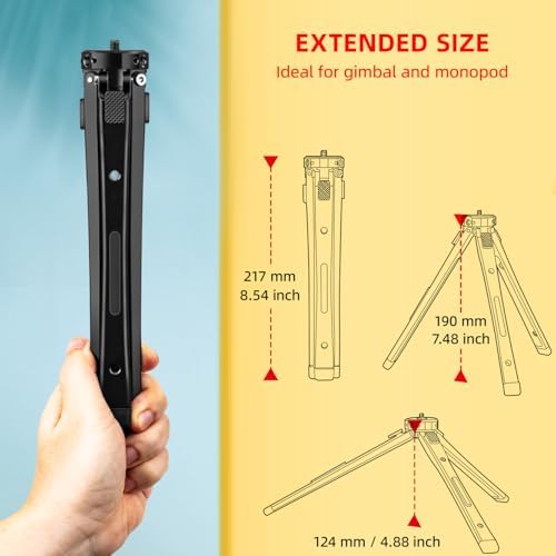 Zeadio Heavy Duty Metal Tripod Stand 40kg