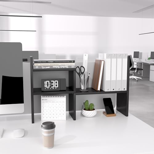 Jerry Maggie Adjustable Desktop Storage Shelf