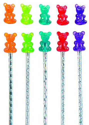 Raymond Geddes Gummy Bear Scented Pencil Toppers - Pack of 24