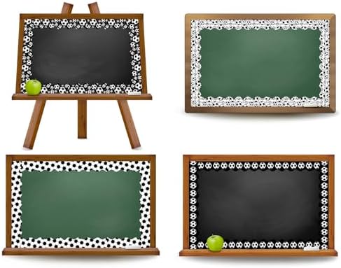 Whaline Soccer Ball Bulletin Board Borders 60 Pcs
