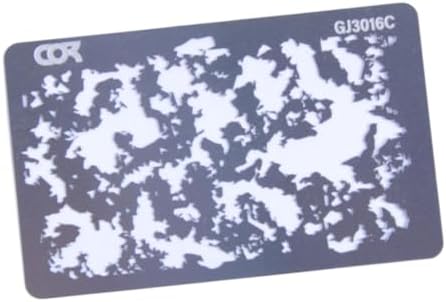 Brass Airbrush Stencils for Model Painting and Decorating