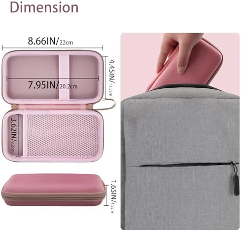 co2CREA Hard Case for Casio fx-9750GIII Graphing Calculators - Pink