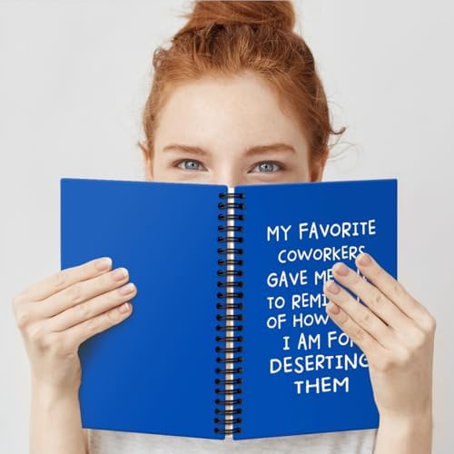 Dark Blue Spiral Notebook 160 Pages A5 Size Hardcover