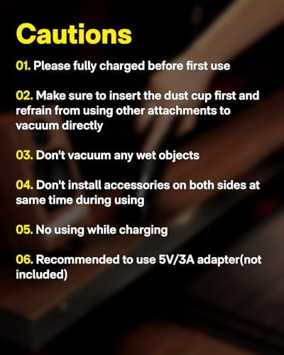 HOTO Cordless Handheld Vacuum Cleaner 4-in-1 Portable