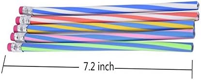 Haawooky 35 Piece Flexible Pencil Magic Bend Toy for Kids