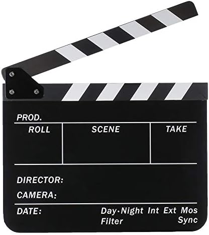 Coolbuy112 Magnetic Clapboard with Dry Erase Film and Custom Pens