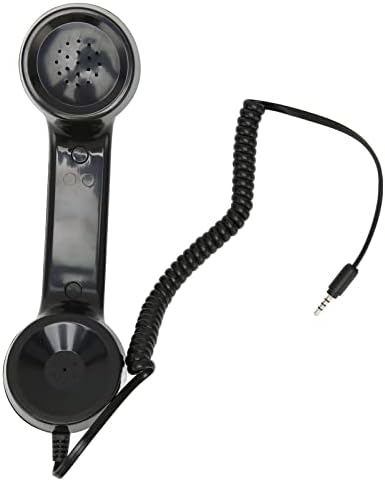 Retro Telephone Handset with Volume Control and 35mm Plug