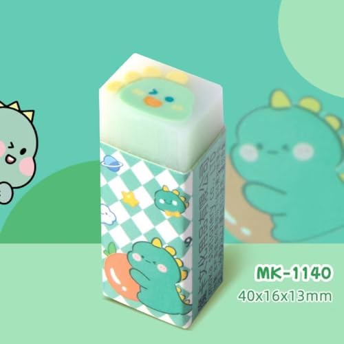 6 Pack Cute Animal Erasers for Pencils
