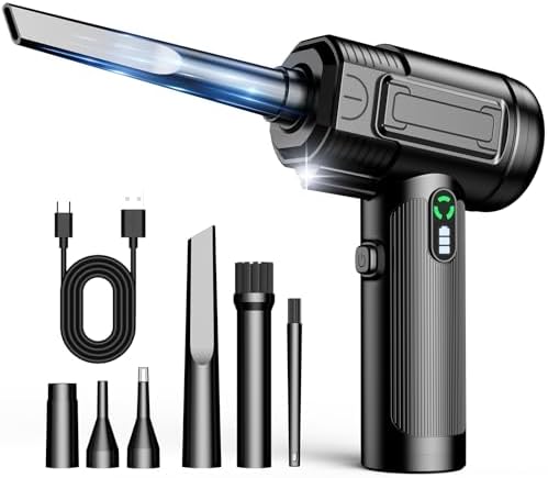 UltraBlow VC023 Rechargeable Air Duster with LED Light