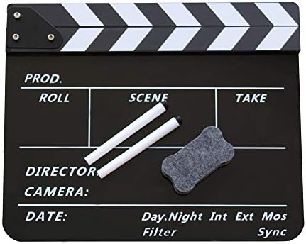 Coolbuy112 Magnetic Clapboard with Dry Erase Film and Custom Pens