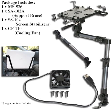Mobotron MS-526B Heavy Duty Laptop Mount Holder