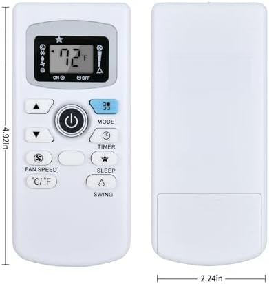 WDZP Replacement for Black Decker Air AC Remote Control